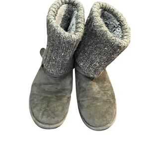Apres gray soft boots size 8
